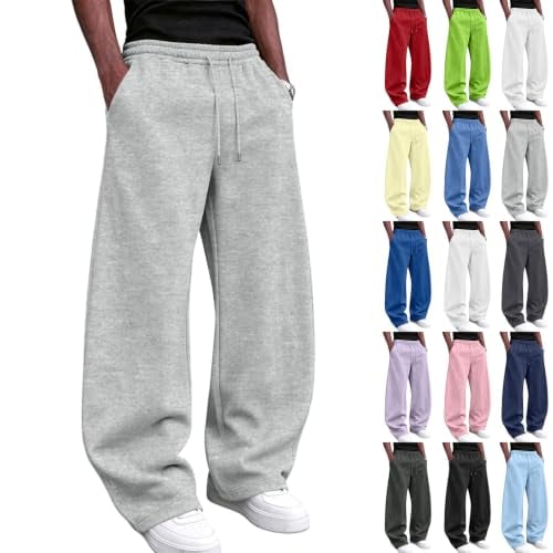 Men's Wide Leg Baggy Sweatpants Joggers