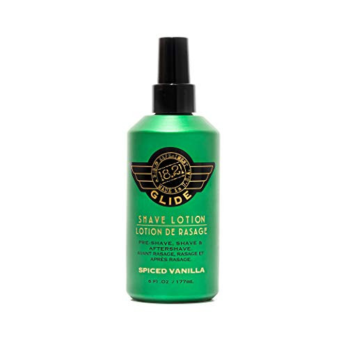 6-Oz 18.21 Man Made Clear Shaving Gel Cream for Men (Spiced Vanilla)