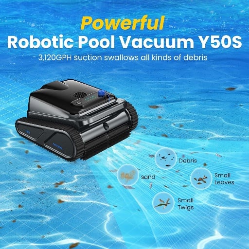 Robotic Pool Cleaner for Inground & Above Ground Pool Deal