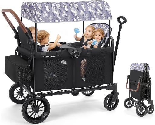 ELEMARA Wagon Stroller 4 Seater