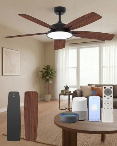 Roomratv 52 Inch Smart Ceiling Fan with Light Deal