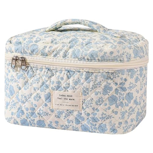 Gosect Large Floral Makeup Bag Deal