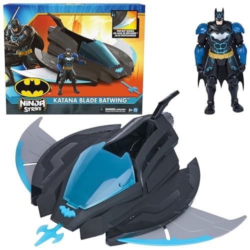 DC Comics Batman Ninja Strike 12" Katana Blade Batwing Vehicle w/ 6" Action Figure Deal