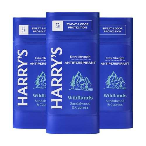Harry's Extra-Strength Antiperspirant Deodorant (Wildlands) 3-Pack