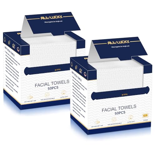 XL Facial Dry Towels 100 Count Deal