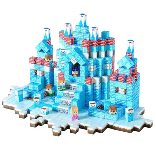 VEVOR Magnetic Blocks 150Pcs (Glacier Castle)