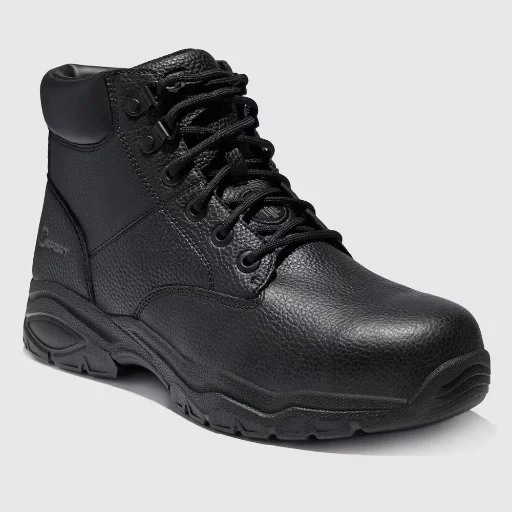 S Sport By Skechers Men Steel Toe Leather Work Boots