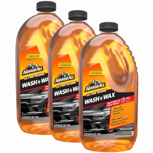 Armor All Ultra Shine Car Wash & Wax, 3-Pack 64 oz Deal