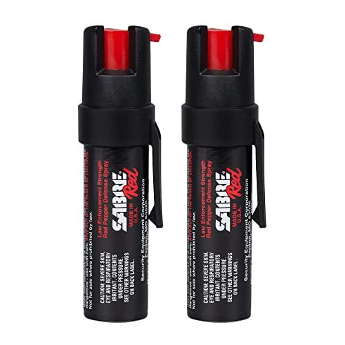 SABRE RED Compact Pepper Spray 2-Pack 0.67-Oz Deal