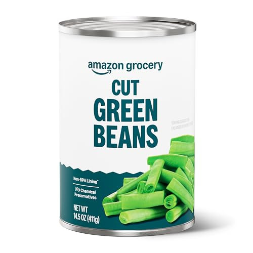Amazon Grocery Cut Green Beans 14.5 Oz