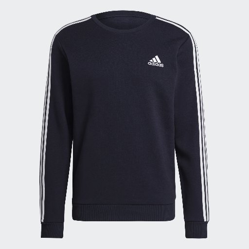 adidas Men's Essentials Fleece 3-Stripes Sweatshirt