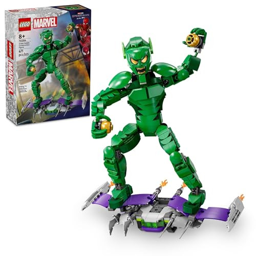 LEGO Marvel Super Heroes: Spider-Man - Green Goblin Construction Figure (76284, 471-Piece)
