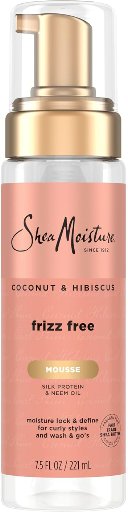 SheaMoisture Coconut and Hibiscus Frizz-Free Curl Mousse 7.5-Oz