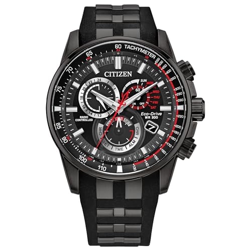 43mm Citizen Men's Eco-Drive Sport Luxury PCAT Chronograph Watch Deal