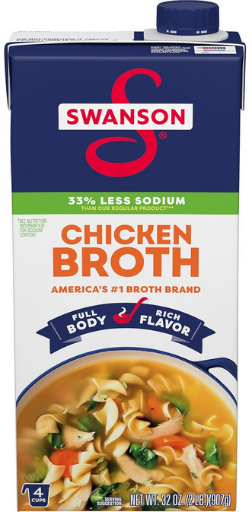 32-Oz Swanson Natural Goodness Lower Sodium Chicken Broth