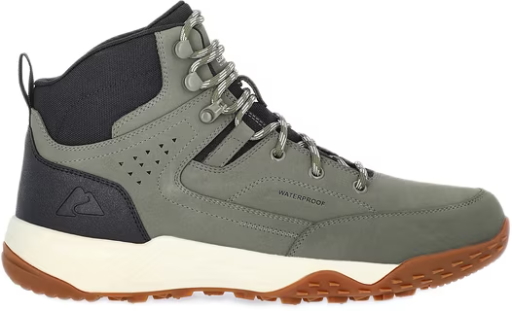 Ozark Trail Men's Water-Resistant Leather Hiking Boots Deal