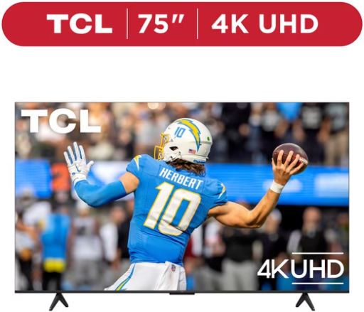 TCL 75" 4K UHD LED Smart TV with Google TV Deal