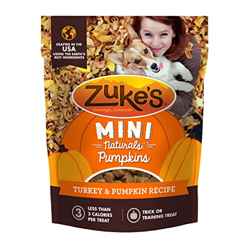 Zuke’s Mini Naturals Pumpkin Shaped Dog Training Treats Deal