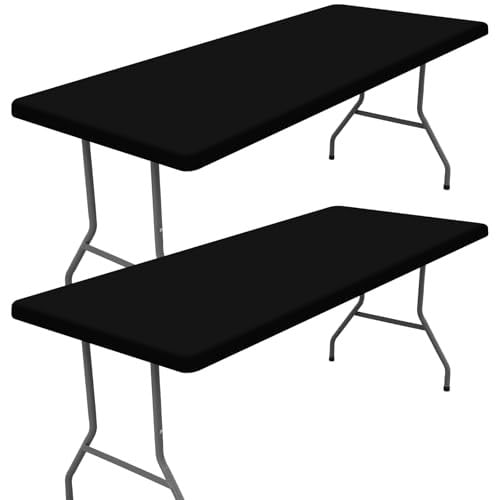 Moosfor Spandex Rectangle Tablecloths Washable Deal