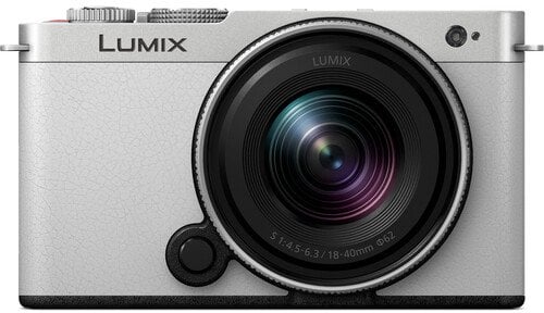 Lumix S9 Mirrorless Camera with Free Lens (Silver and Crimson Red) Deal
