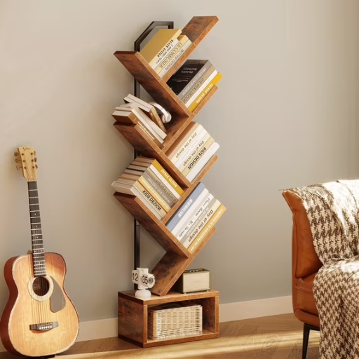 Casacomoda 6-Tier Tree Bookshelf, Vintage Deal