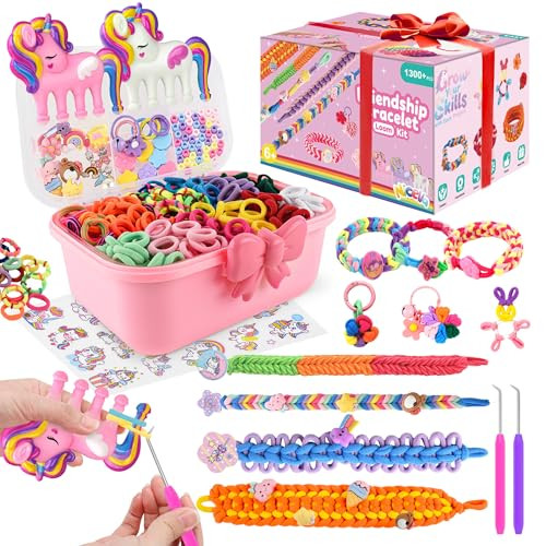 Bracelet Making Kit, 1,200+ Pieces