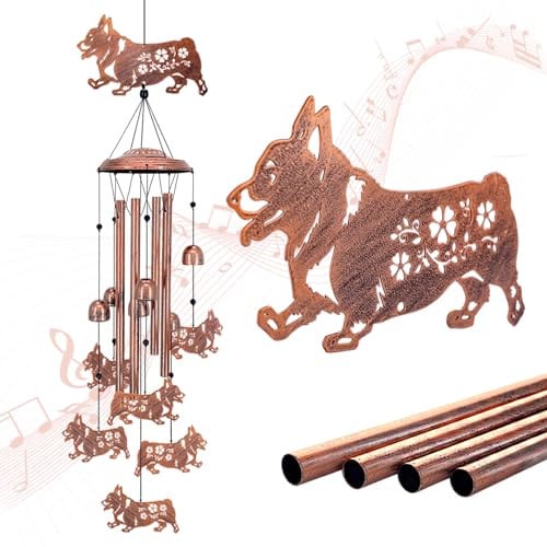 Corgi Dog Wind Chimes