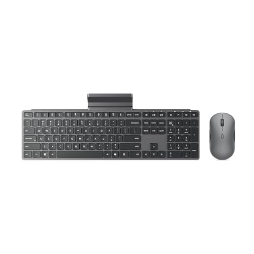 Lenovo 700 Modern Wireless Keyboard & Mouse Combo w/ 2.4GHz Dongle & Dual Bluetooth Deal