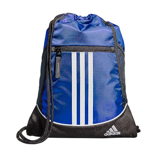 adidas Alliance Drawstring Backpack (Royal Blue/Blue)