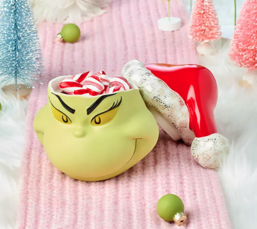 Lenox Grinchmas Covered Candy Jar