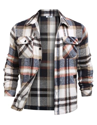 COOFANDY Men’s Flannel Jacket Deal