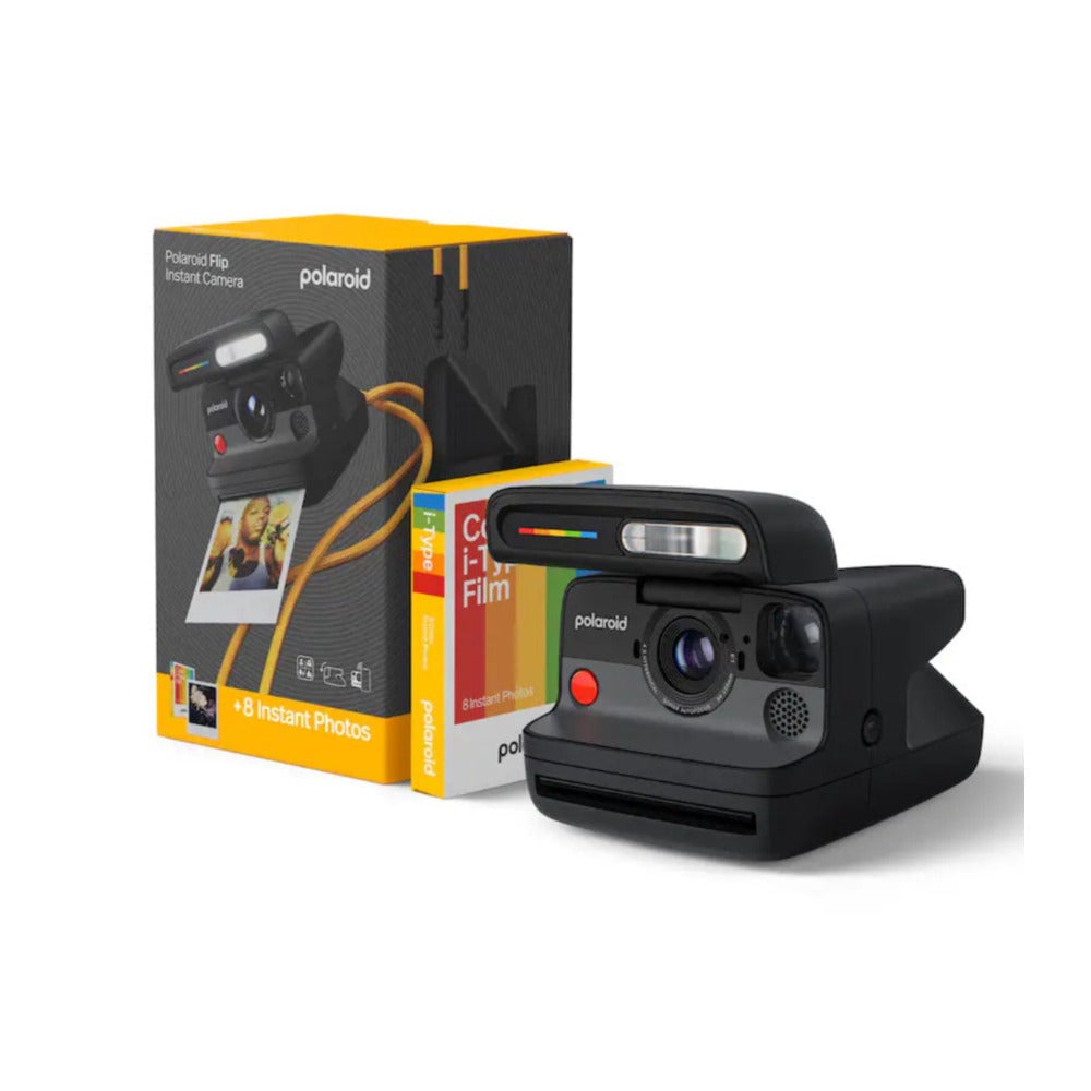 Polaroid Flip Instant Camera + Color Film Bundle Deal