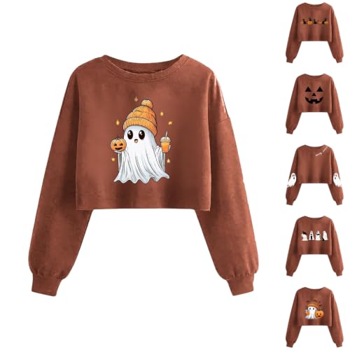 Halloween Cropped Sweatshirt Deal