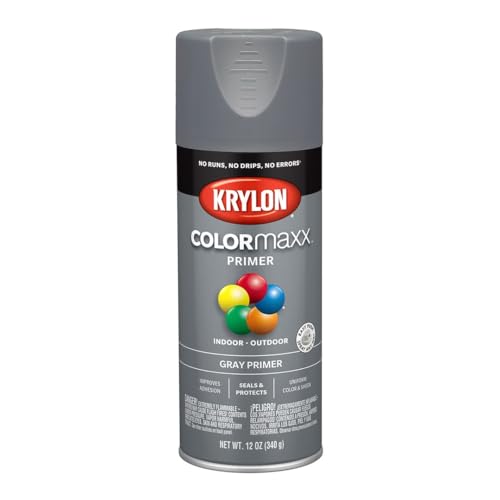 Krylon ColorMaxx Gray 12 Oz. All-Purpose Spray Paint Primer
