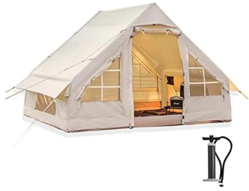 Inflatable Camping Tent with Pump Deal
