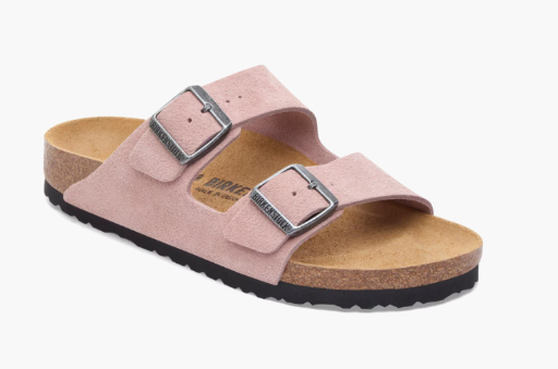 Birkenstock Arizona Women's Leather Sandals (Pink) Deal
