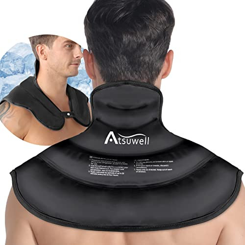 Atsuwell Neck Ice Gel Pack Wrap