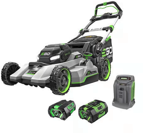 EGO Power+ 800 Series LM2135SP 21 in. 56 V Self-Propelled Lawn Mower w/ 2 Batteries & Charger