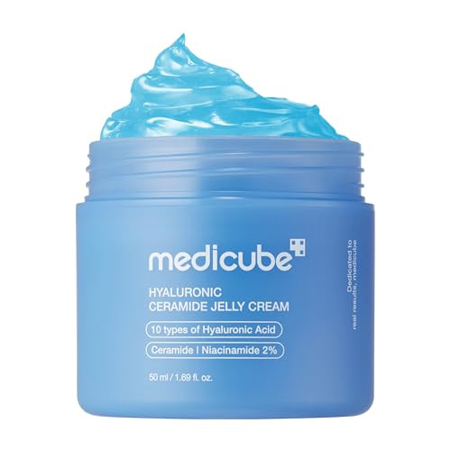 medicube Jelly Cream Facial Moisturizer 1.69-Oz (Hyaluronic Acid or Collagen) Deal