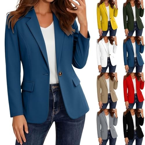 Long Sleeve Blazers for Women Deal