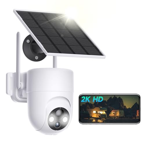 LIWAN Solar Security Camera Outdoor Wireless 2.4G WiFi Deal