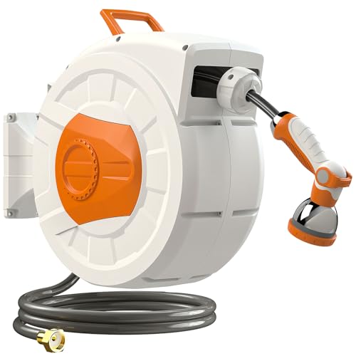 Retractable Garden Hose Reel 1/2" 100 FT Deal