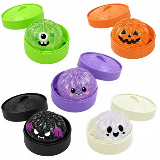 Sugah Mals Halloween Glitter Dumplings Squishy Deal