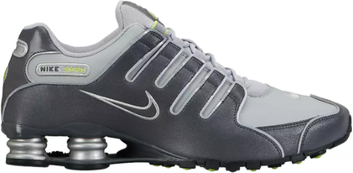 Nike Men’s Shox NZ Running Shoes Grey Deal