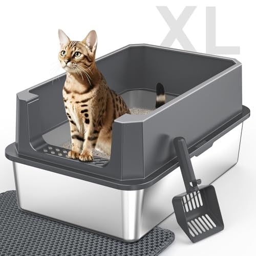 Stainless Steel Litter Box, Extra Large Deal