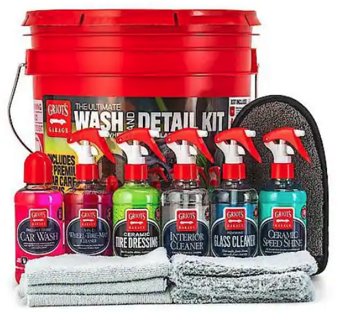 Griot's Garage Ultimate Wash & Detail 12-Piece 4-Gallon Bucket Kit Deal