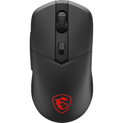 MSI Versa 300 W RGB Wireless Gaming Mouse (Black)