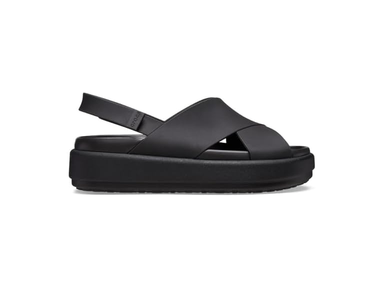 Crocs Women's Brooklyn Luxe Cross Strap Platform Sandals Deal