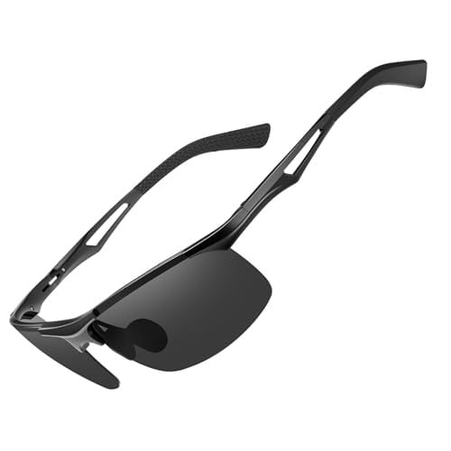 Bircen Men's Polarized Anti-Glare AL-Mg Alloy Metal Sunglasses Deal