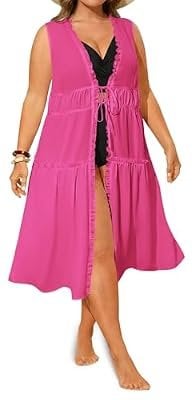 Women’s Plus Size Swimsuit Cover Up Deal
